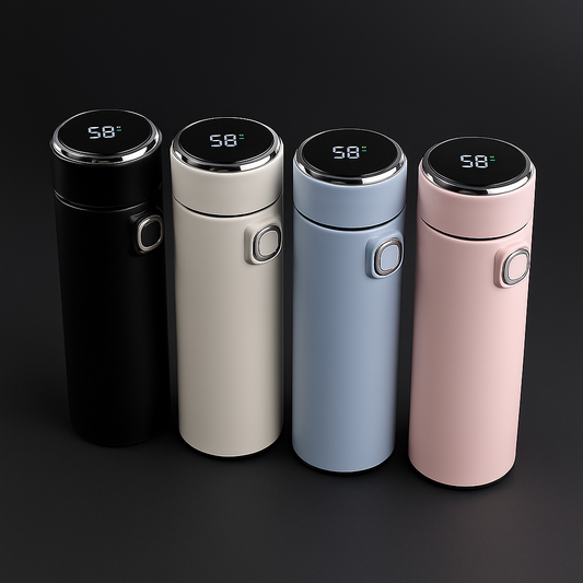 SmartTemp Bottle – LED Thermo Display, 420ml