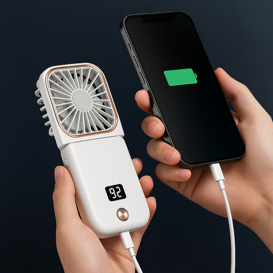 Mini Fan & Power Bank