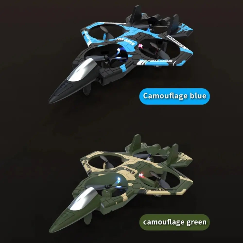 K500 Max RC Jet – 360° Stunt Drone with Throw & Fly