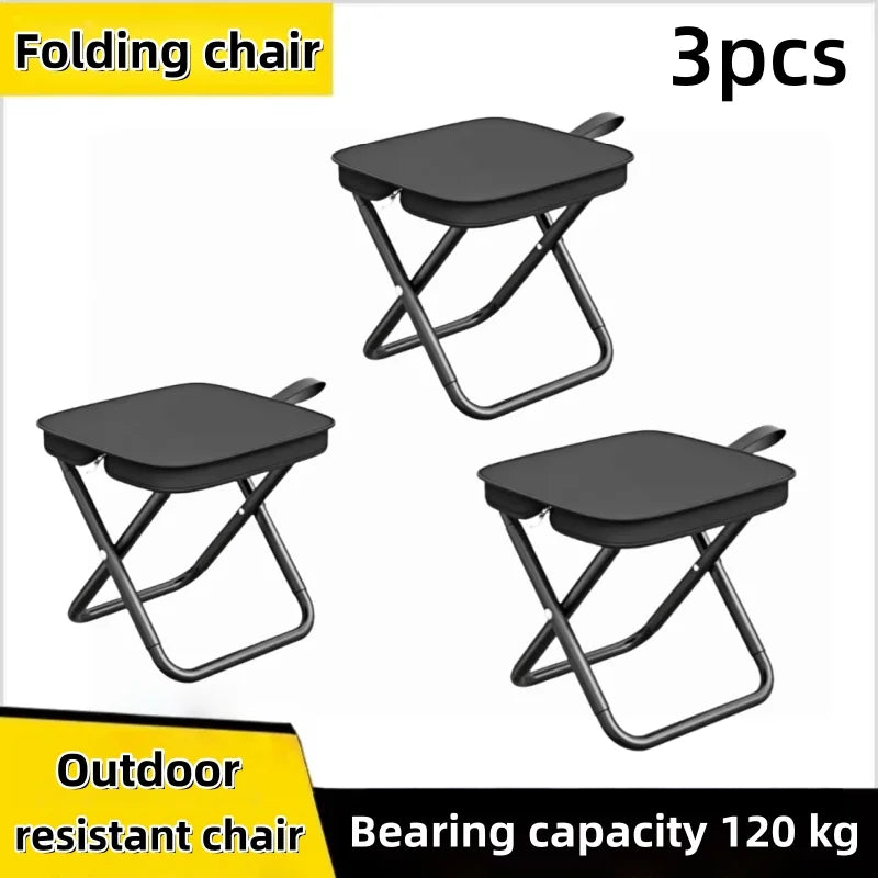 Compact Folding Camping Chair – Portable Lightweight Outdoor Stool
