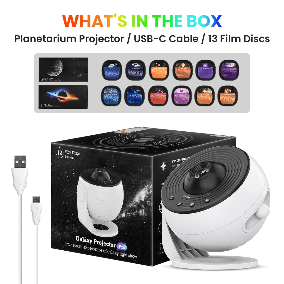 13-in-1 Galaxy Light