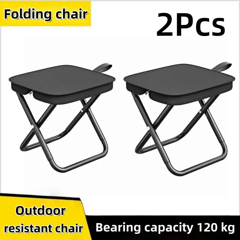 Compact Folding Camping Chair – Portable Lightweight Outdoor Stool