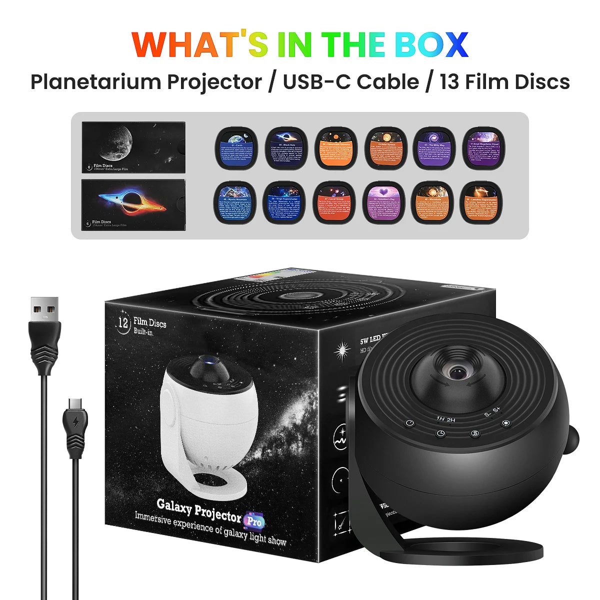 13-in-1 Galaxy Light