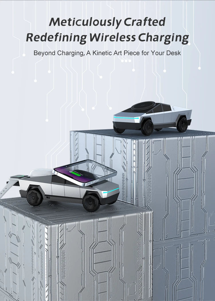 Cybertruck 3-in-1 Wireless Charging Station™